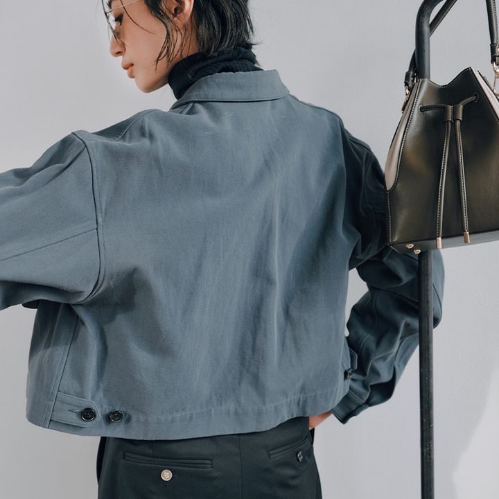 アウター,ショート丈アウター,イレーヴ,神山まりあ,ブルゾン