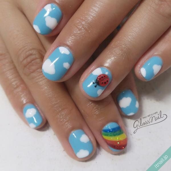 gloss nailが投稿したネイルデザイン [photoid:I0079927] via Itnail Design (730657)