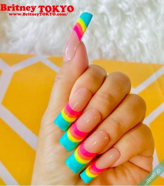 Britney TOKYOが投稿したネイルデザイン [photoid:I0091478] via Itnail Design (730655)