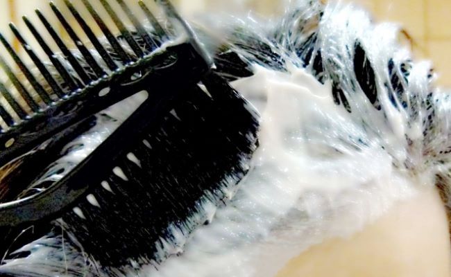 染めるイメージ