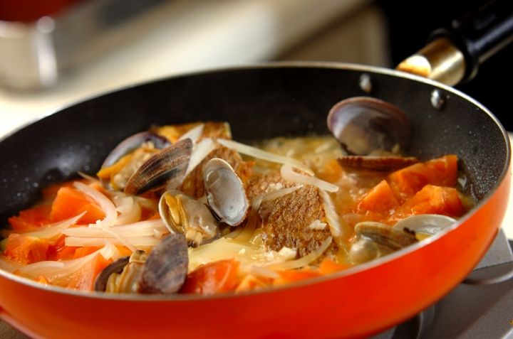 切り身で簡単！鯛のアクアパッツァ by 松崎 恵理さんの作り方3