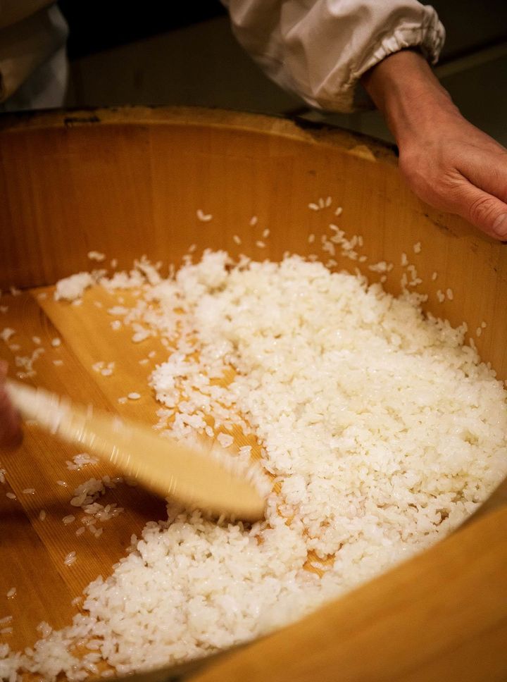 日本大通り『鮨 はま田』の鮨飯