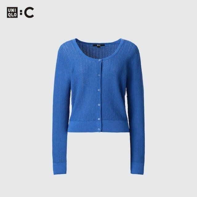 ユニクロのカーディガン