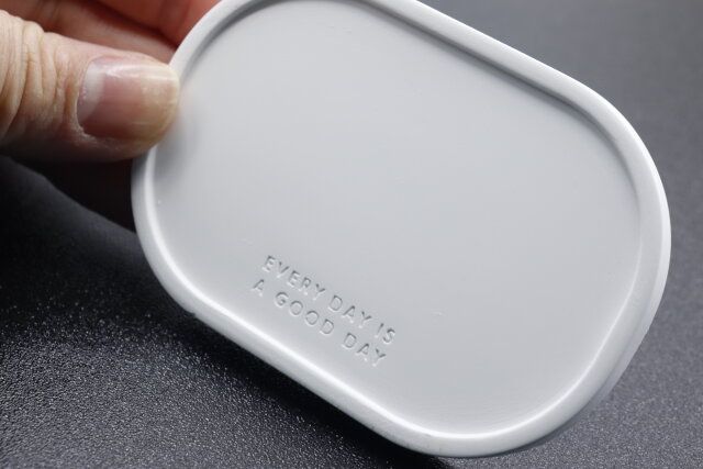 珪藻土配合 ミニ石けん置きのデザイン