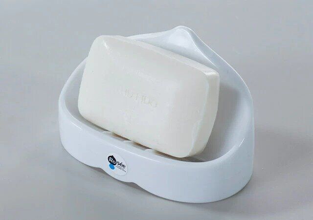ロゼ ソープディッシュ（縦置き）の使用例