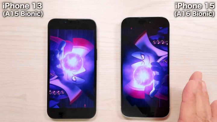 iPhone 13とiPhone 15の処理性能はどのくらい違う？