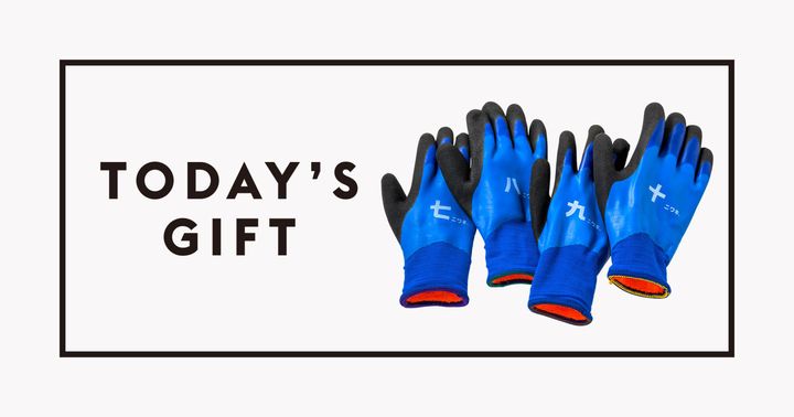 〈Niwaki〉の手袋