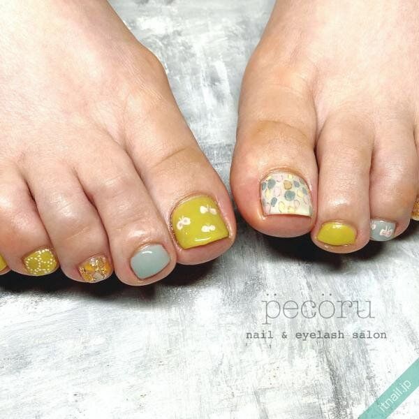 pecoruが投稿したネイルデザイン [photoid:I0086727] via Itnail Design (730726)