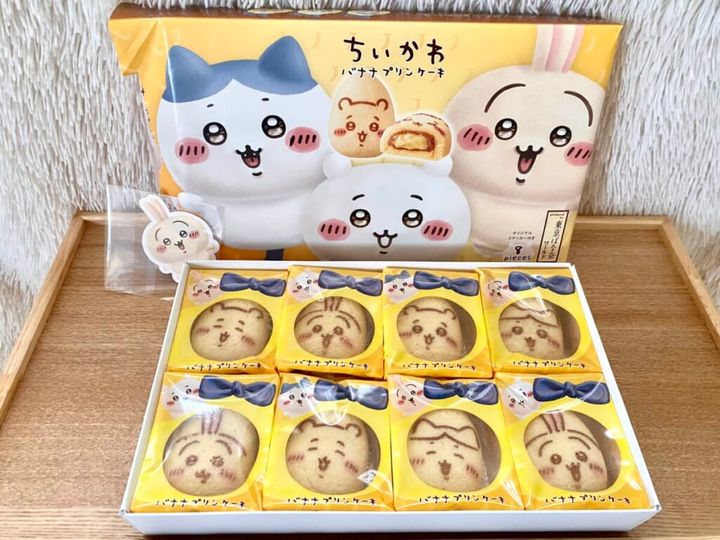 ちいかわ東京バナナ「ちいかわバナナプリンケーキ」