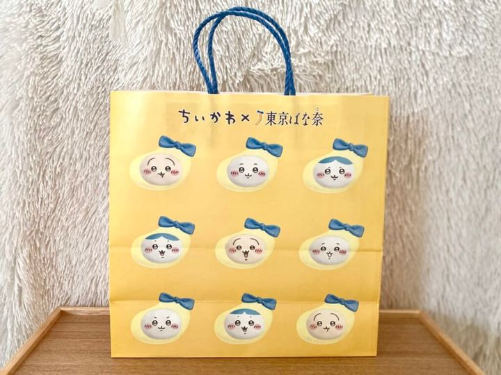 ちいかわ×東京ばな奈ショッパー裏