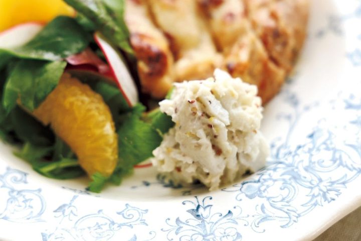 軽くてふわふわな 「里芋のポテトサラダ」