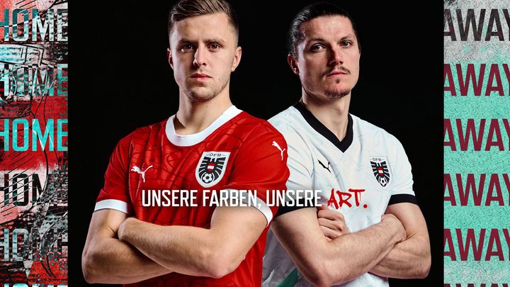 オーストリア代表、EURO2024に向けた新ユニフォームを発表！建築芸術を描く「異端デザイン」