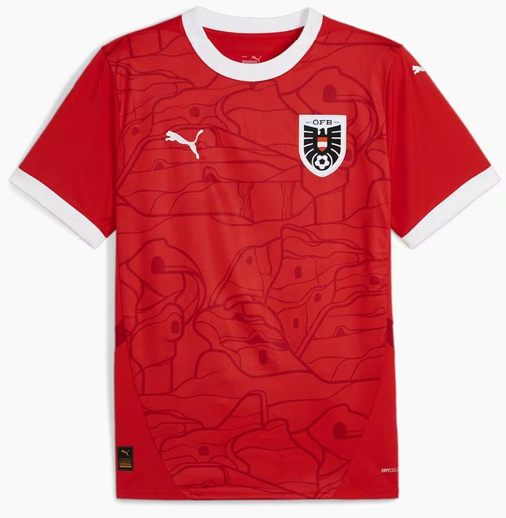 オーストリア代表、EURO2024に向けた新ユニフォームを発表！建築芸術を描く「異端デザイン」