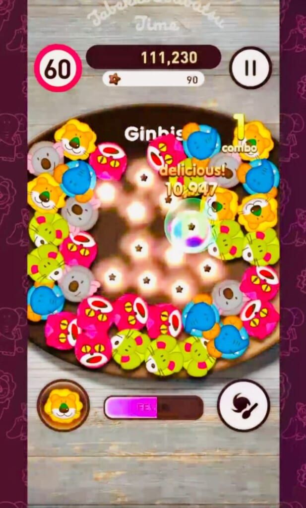 『たべっ子どうぶつTime』コンボ