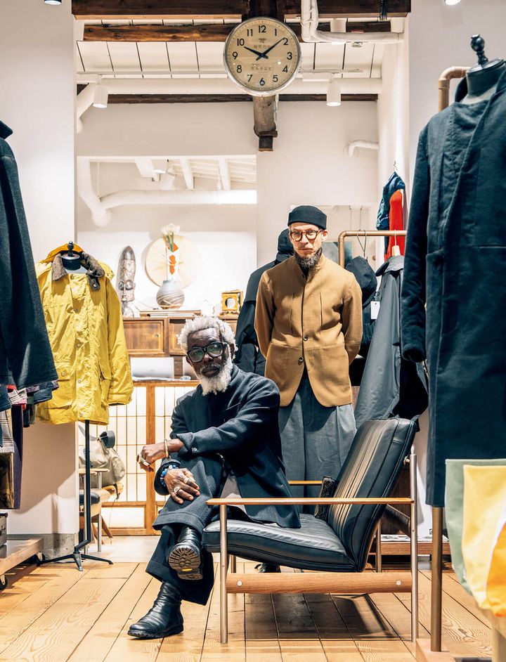 神田〈Norwegian Rain & T-MICHAEL TOKYO STORE〉店内