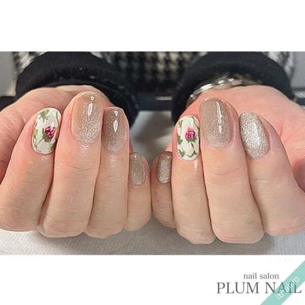 PLUM NAILが投稿したネイルデザイン [photoid:I0095648] via Itnail Design (730762)