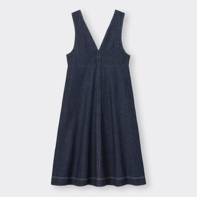GUのデニムワンピース