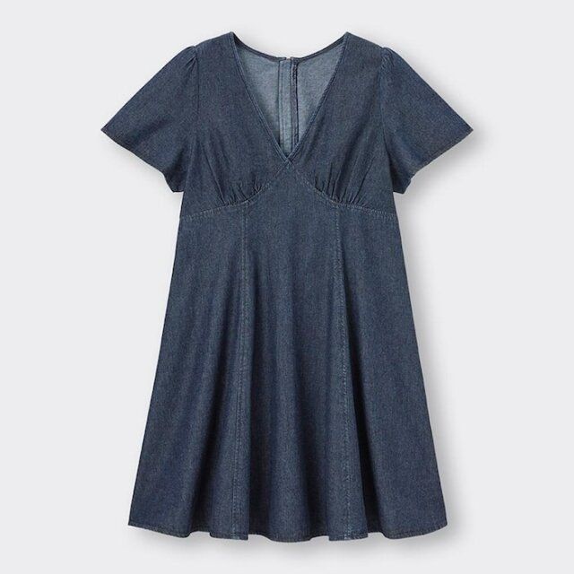 GUのデニムワンピース