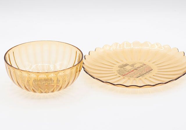 ダイソーのPSボウルとPSプレート（19.5cm）