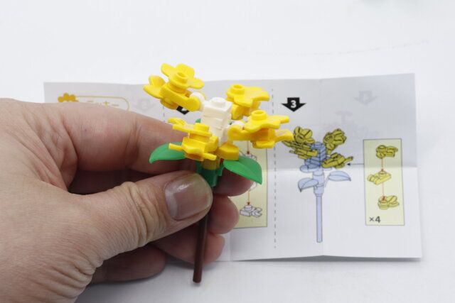 ブロックコレクション フラワーのジョイントパーツ