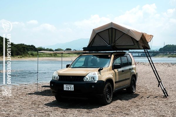 ミニマルなのに利便性が高すぎる変幻自在のルーフテントが優秀すぎた…！