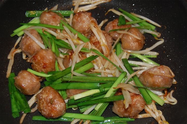 肉団子炒め