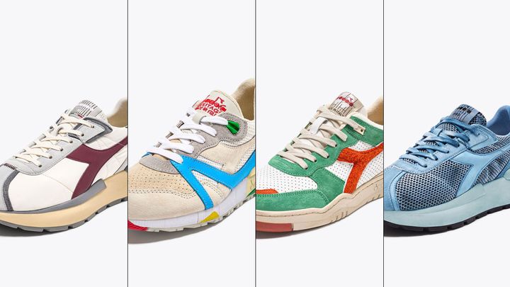 名選手も愛した「DIADORA」に新作スニーカーが登場！カラフルで