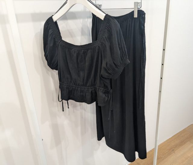 UNIQLO:C「ブラックセットアップ」