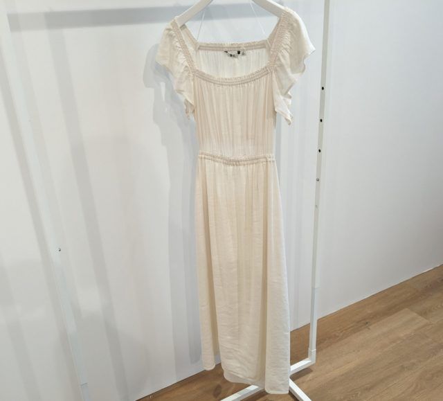 UNIQLO:C「ホワイトワンピ」