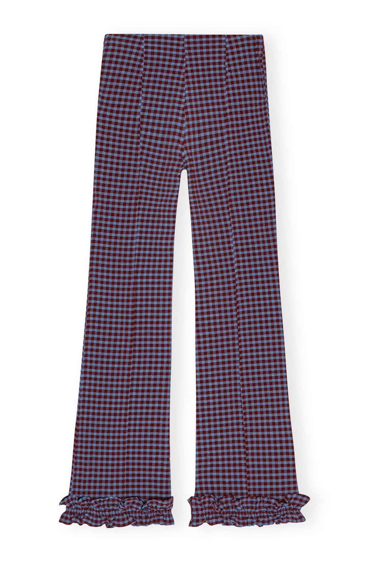 画像: 【ガニー】Stretch Seersucker Frill Pants ¥39,600（税込）