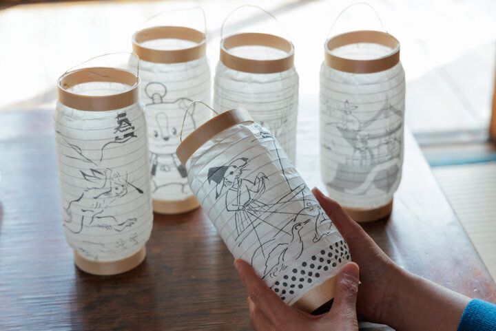 趣のある武家風のお屋敷で、提灯の塗り絵体験が楽しめる、愛知・犬山の「提灯工房&カフェ みな蔵」