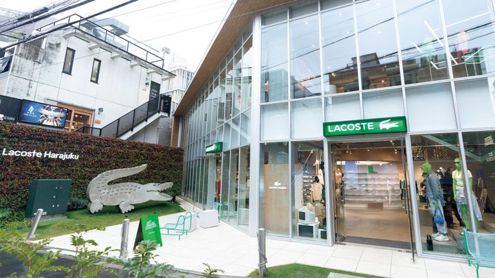 原宿〈Lacoste Harajuku〉外観
