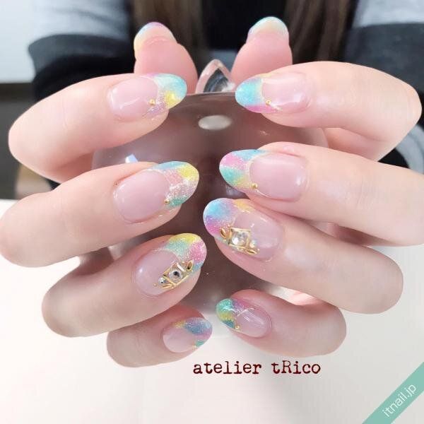 atelier tRicoが投稿したネイルデザイン [photoid:I0083485] via Itnail Design (730924)
