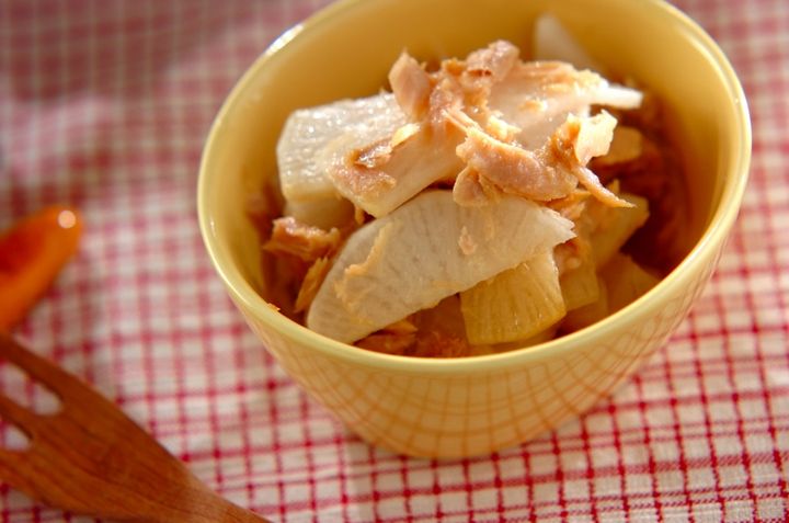 大根とツナの和え物