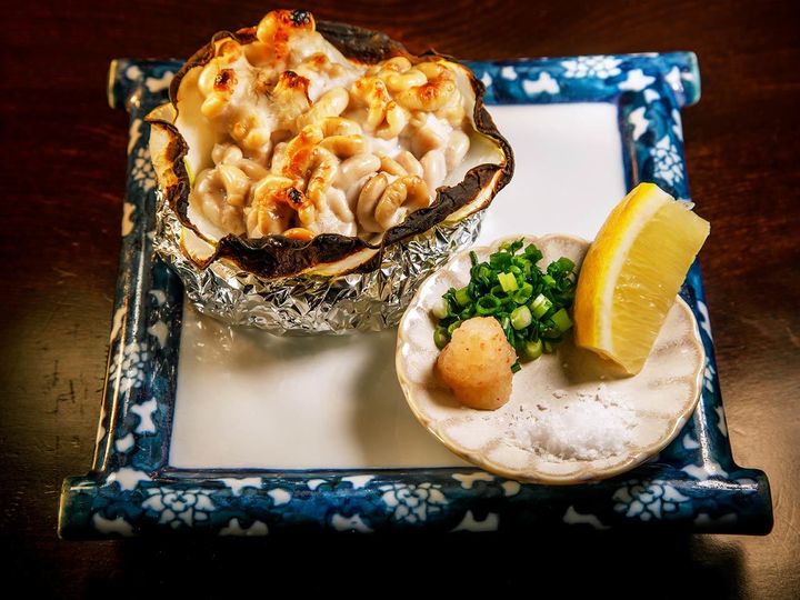 桜木町『野毛 ウミネコ』の「白子焼き」