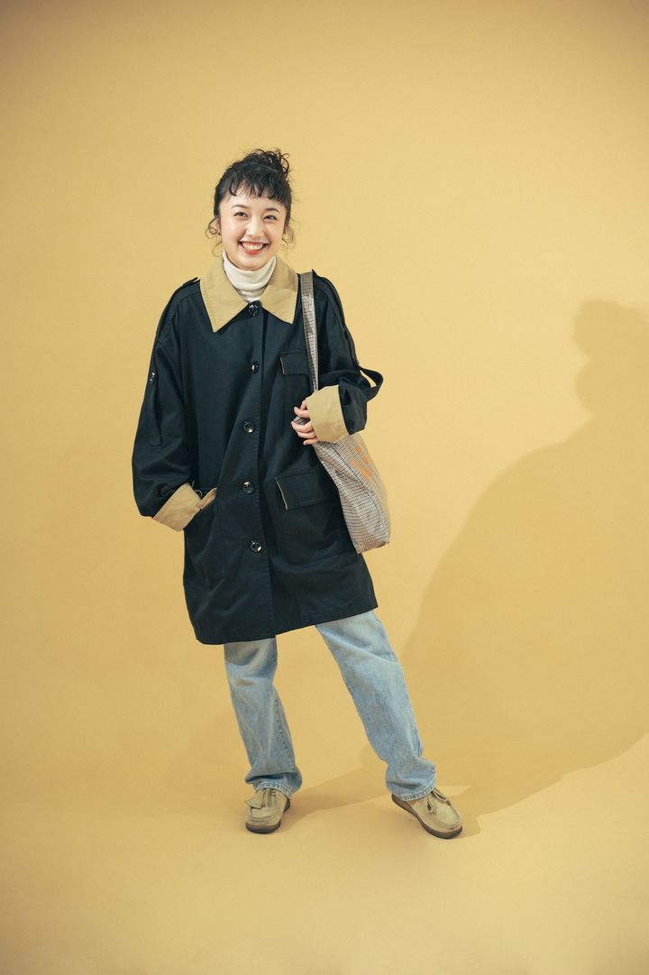 淡いデニムで春気分を上げる！152cmのお手本着まわし2選【FUDGE FRIEND おしゃれさんの毎日コーディネート】