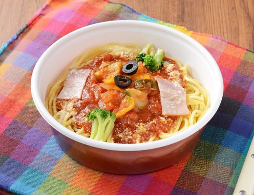 彩り野菜のトマトソース