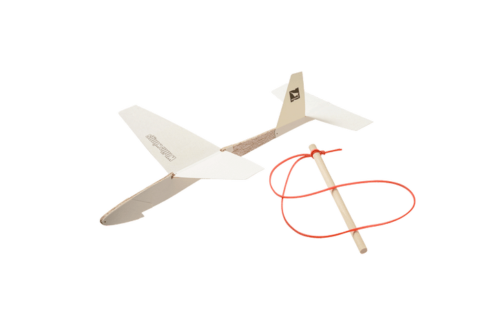 〈あおぞら〉のペーパーグライダー