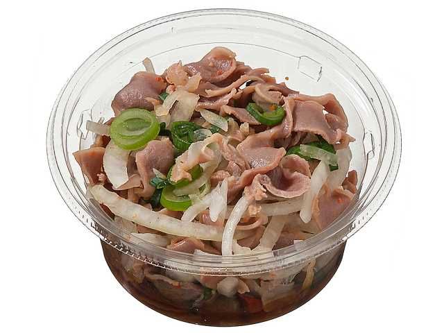 振って食べる砂肝ポン酢