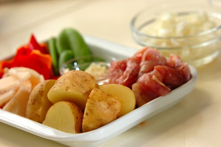 実は簡単！本格グリーンカレーの下準備1