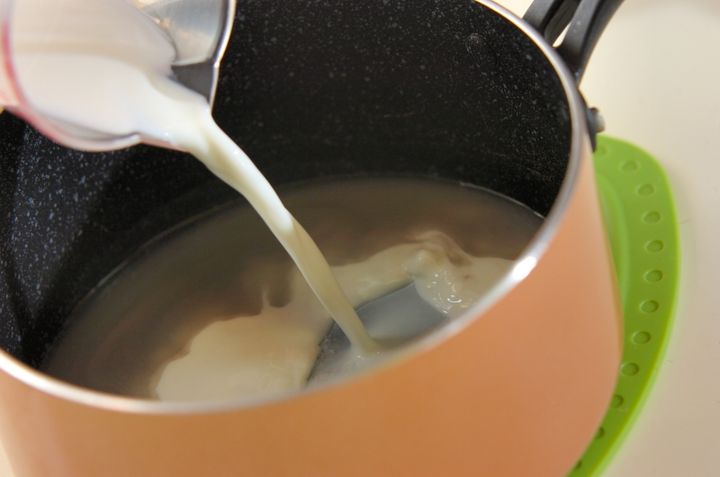 イチゴココナッツタピオカの作り方2