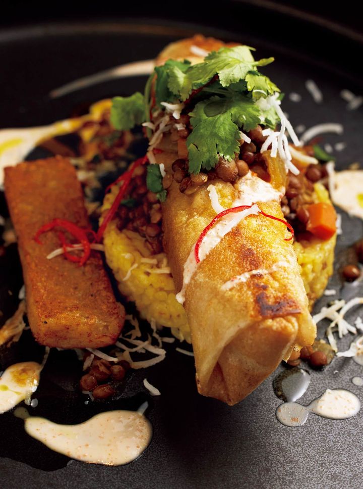 田町『KASA』のラムビリヤニとラム入りドーサ