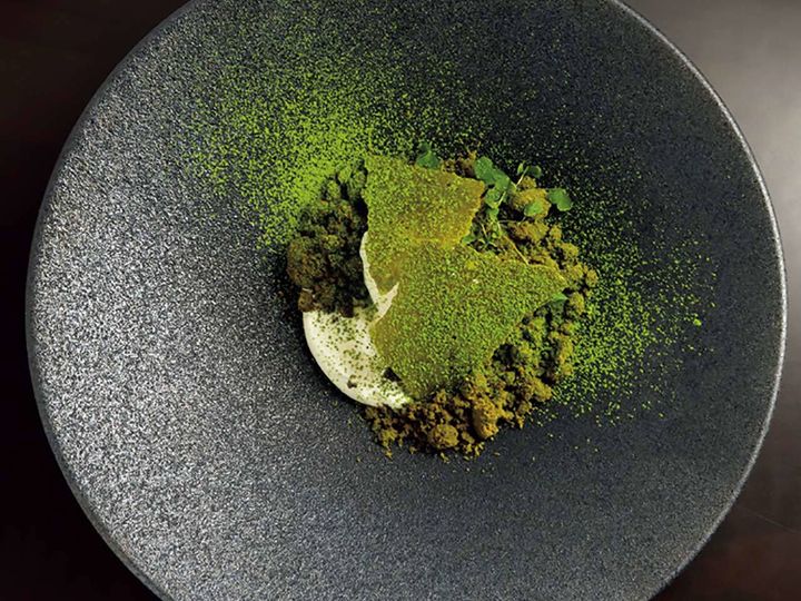 田町『KASA』の抹茶を主体にしたデザート