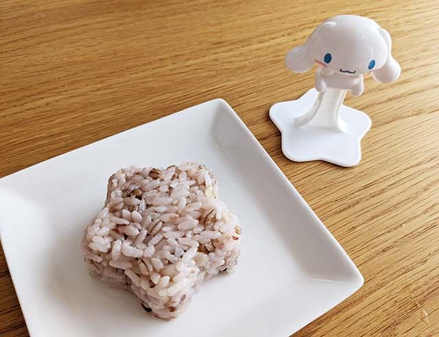シナモロール 星のかたちのライス押し型で作った星型ライス
