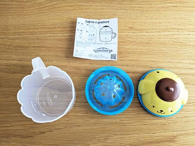 4/12から【マクドナルド】「サンリオキャラクターズ 」ハッピーセット ポムポムプリン ふた付きジューサーカップ
