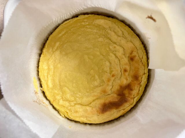 さつまいものプリンケーキ レシピ オーブンから取り出し冷蔵庫で冷やす