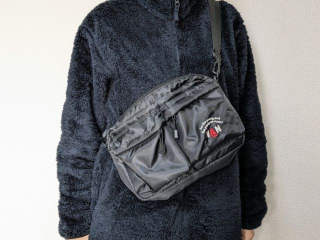 ショルダーバッグを使用したところ