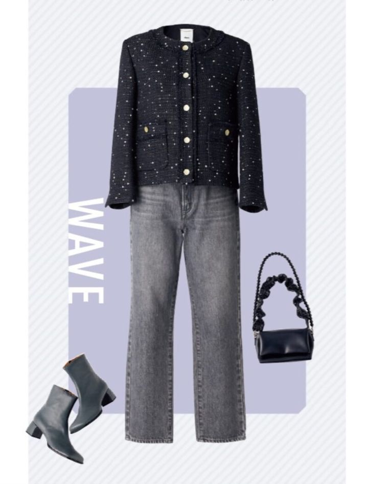 似合うデニムが見つかる 骨格診断 骨格ウェイブに似合うストレートシルエットパンツ