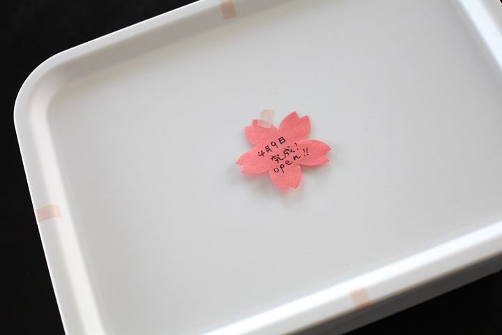 サクラのドライフラワー作り