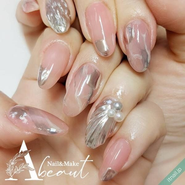 Nail&Make Abeautが投稿したネイルデザイン [photoid:I0096040] via Itnail Design (730984)